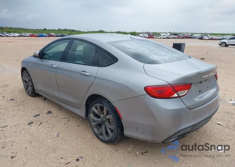 2015 Chrysler 200 S из США, поврежденный, VIN 1C3CCCBB1FN566933
